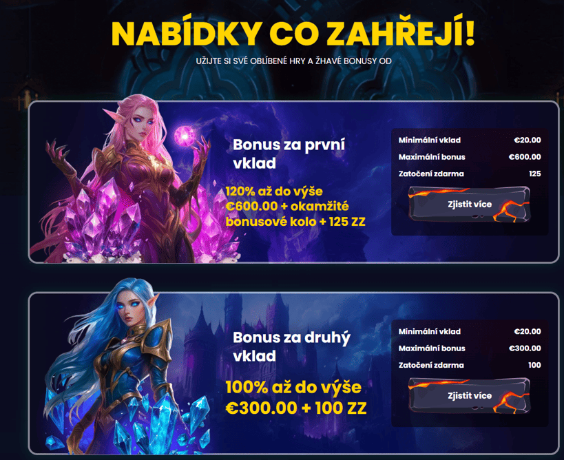 Jak u Slotsgem získat uvítací bonus