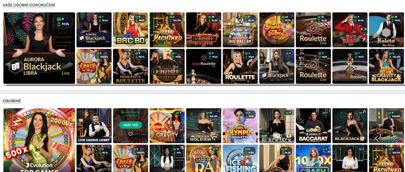 Live kasino Ivibet ruleta, blackjack, baccarat a game show styl